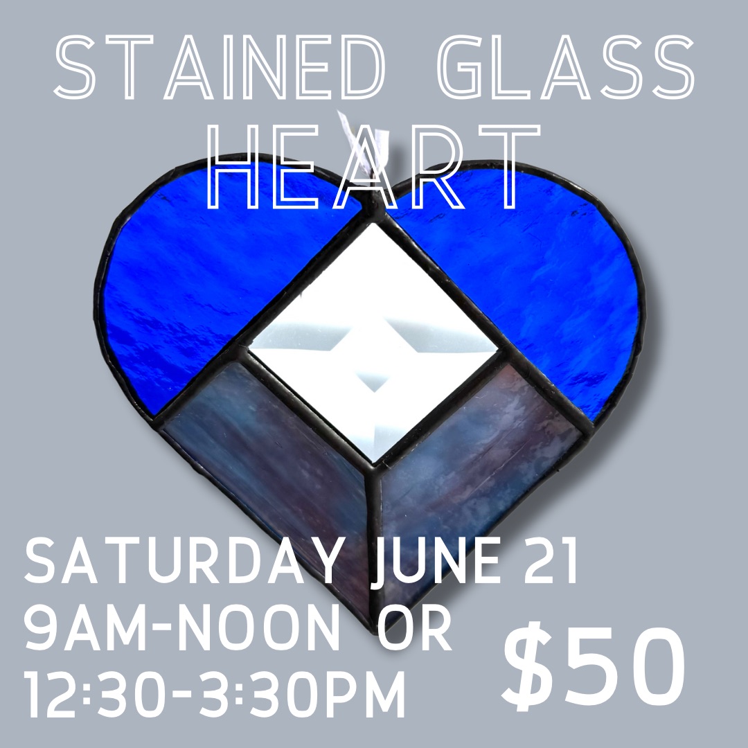 Stained Glass Heart