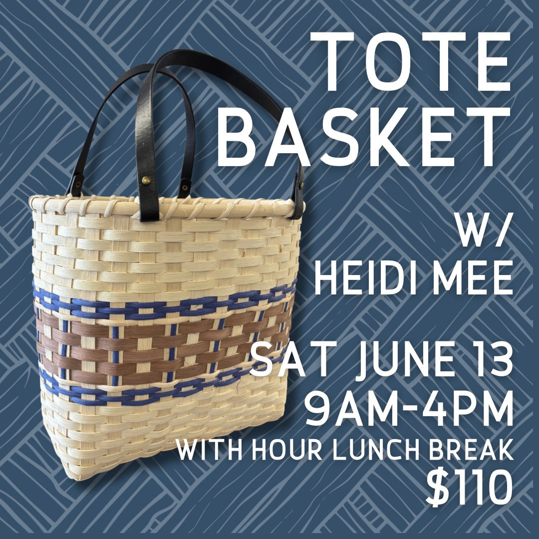 Tote Basket Weaving