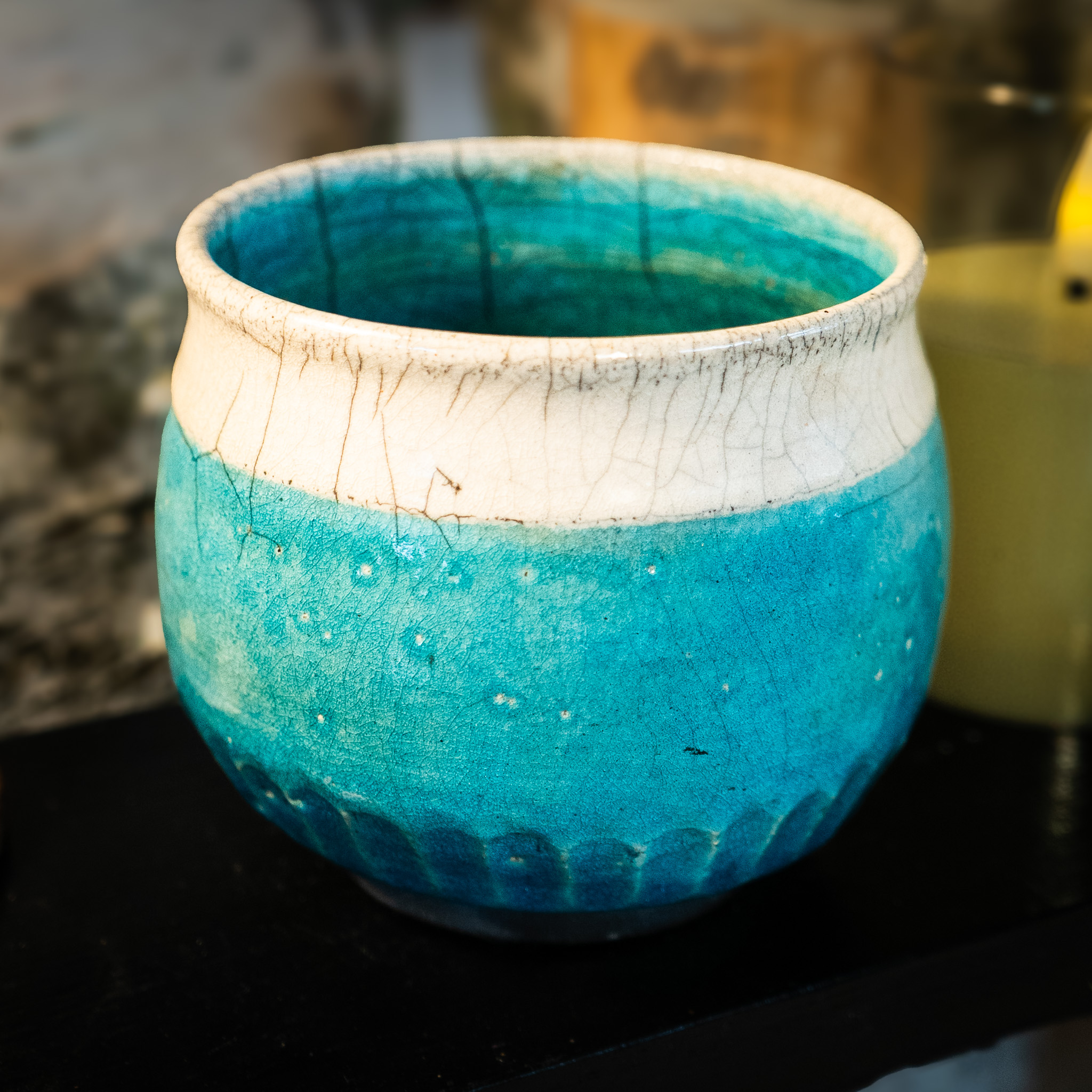 Raku mini bowl