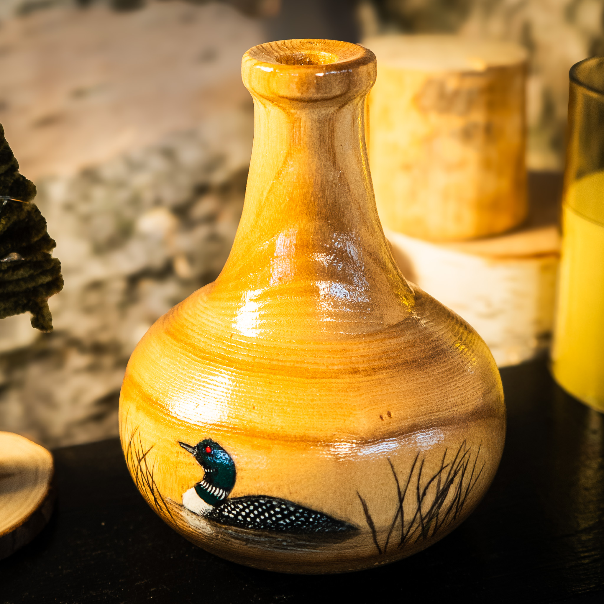 Small Loon Vase