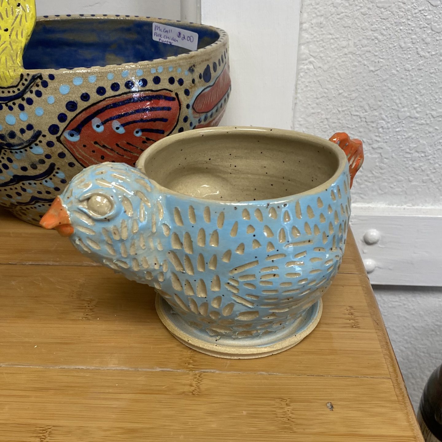 Light Chicken Planter