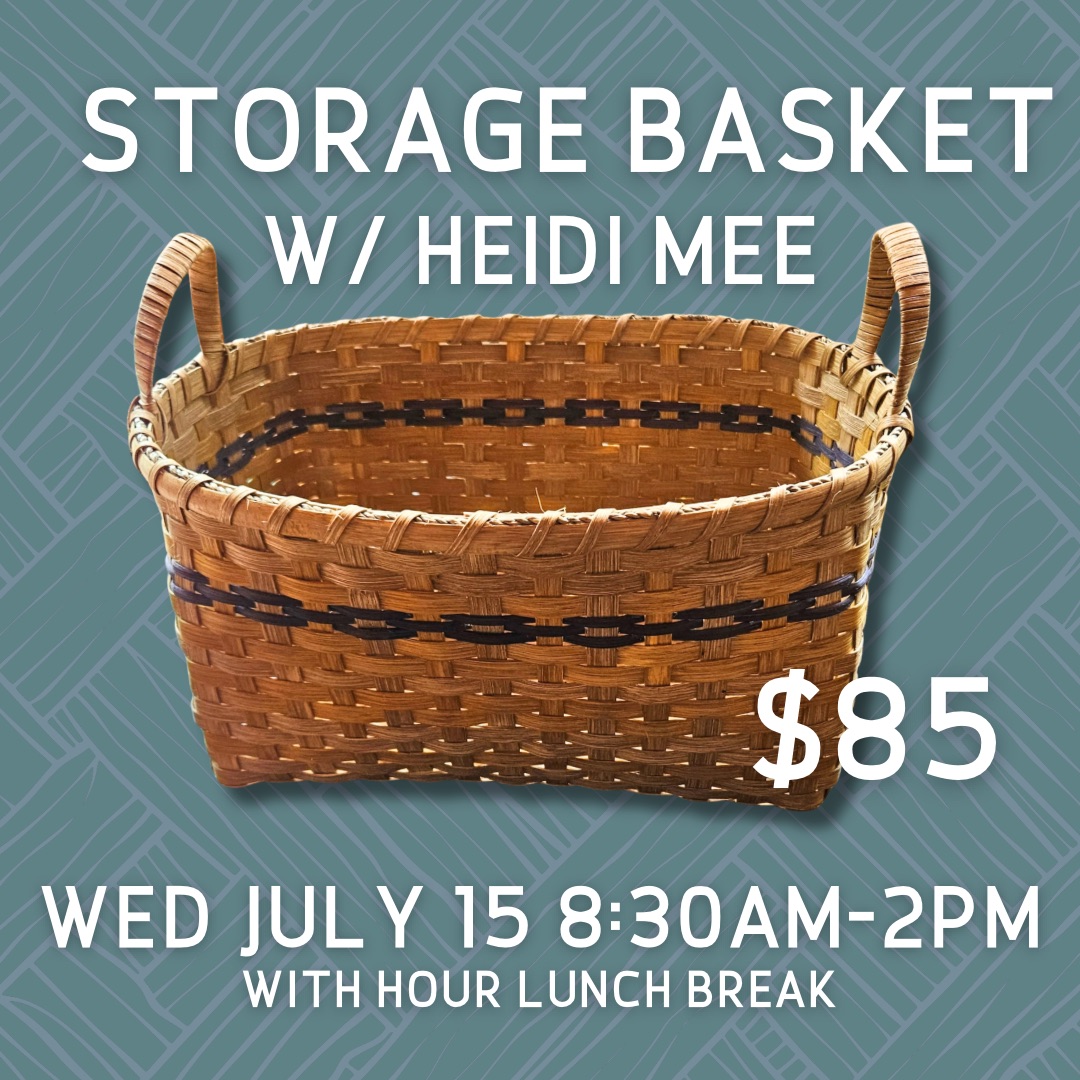 Storage Basket Weaving