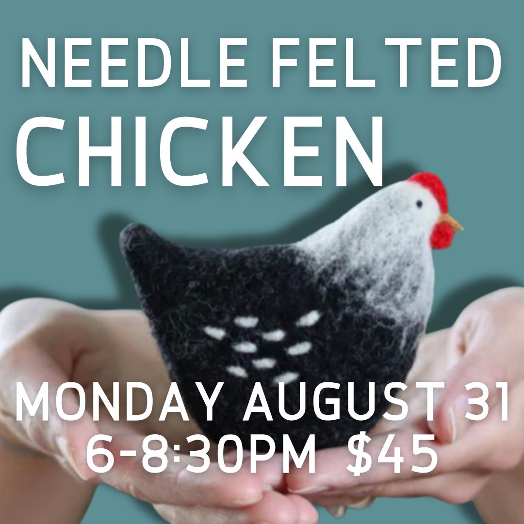 Needle Felted chicken
