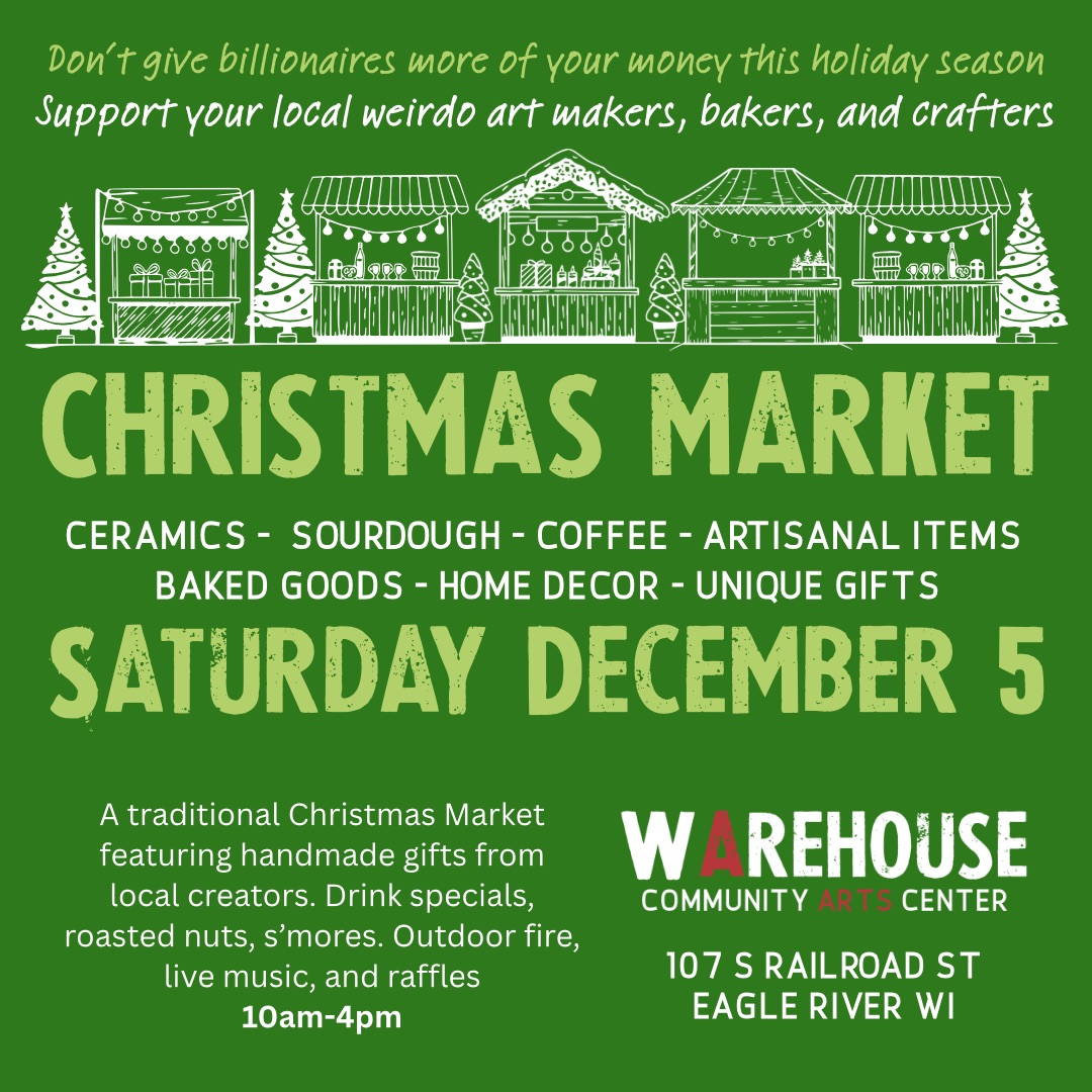 Saturday December 5 - Christmas market