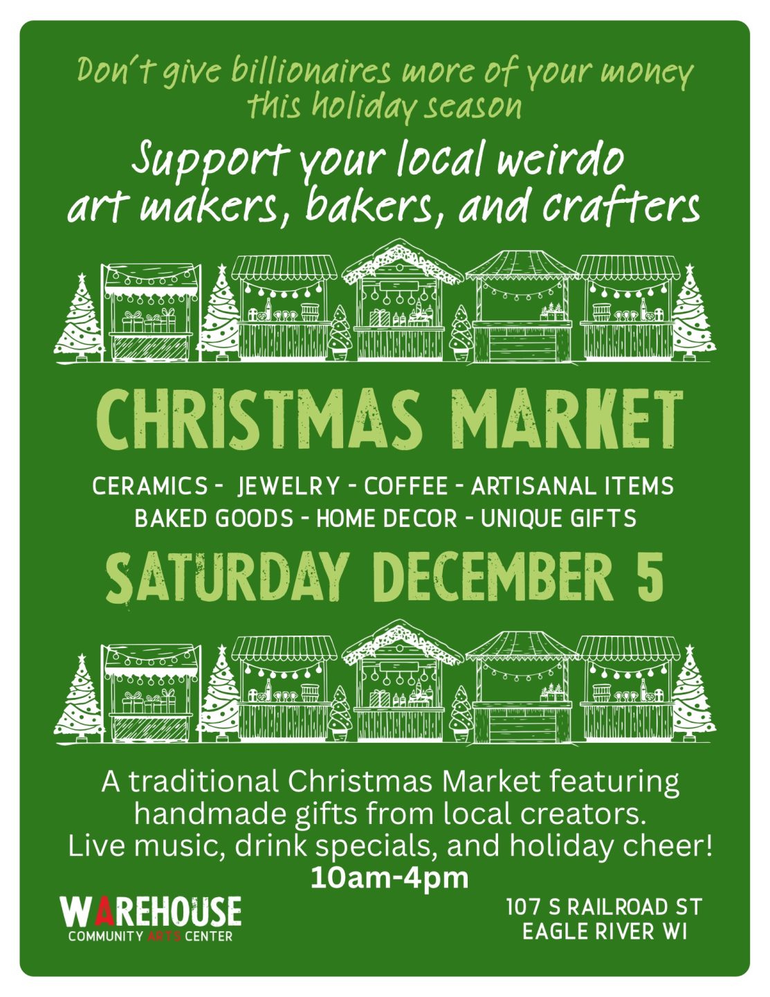 Christmas Market 2026 poster
