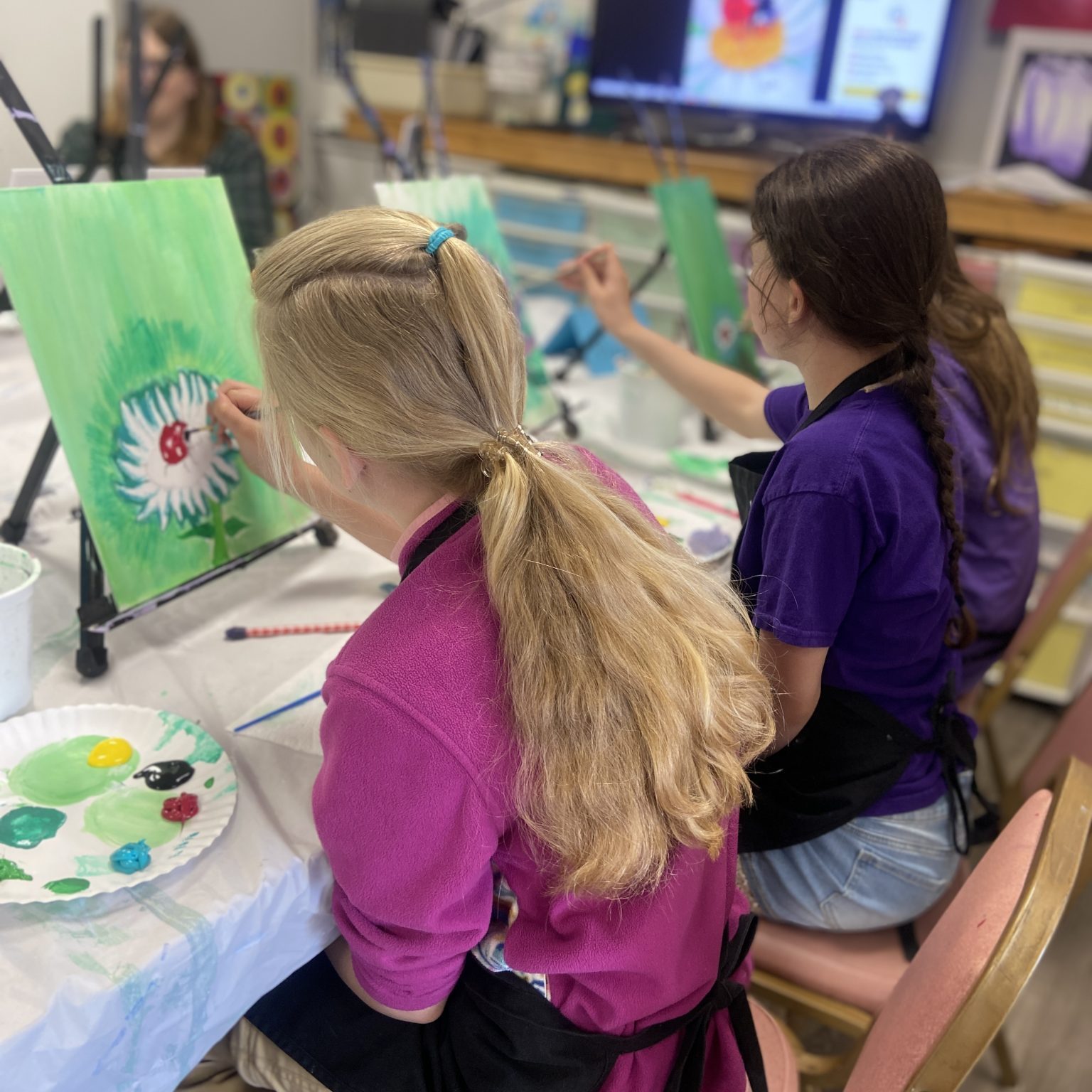 Youth art painting